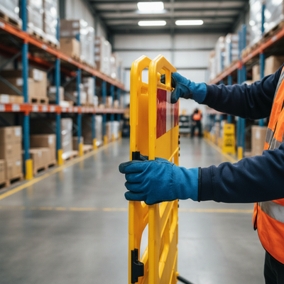 Premium Utility Barrier Kit - Durable and Reflective Safety Solutions