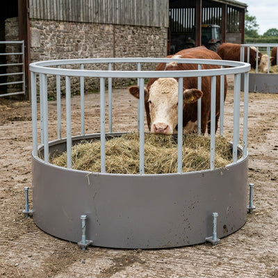 Heavy Duty Cattle Circular Feed Ring - 1.5m Diameter