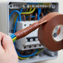 19mm Brown PVC Electrical Insulation Tape - 20m (view 2)