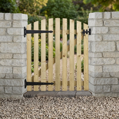 Curved Wicket Gate - Timber Construction