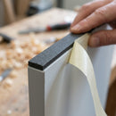 Black Expanded EPDM Foam Strip 20x3mm, Self Adhesive - 10m Roll (view 2)