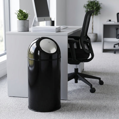 40 Litre Bullet Bin – Stainless Steel or Black