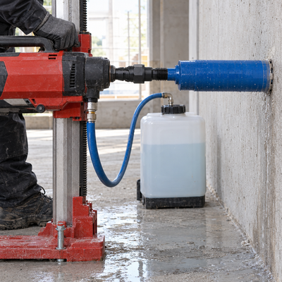 Wet Diamond Core Drill Adaptor with ½" BSP Female to 1¼" UNC Male