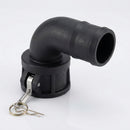 2 inch Camlock to Hose Tail 90-Degree Elbow Coupler (view 2)