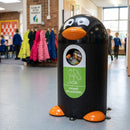 55 Litre Recycling Bin with Character Design, 422mm Aperture