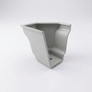 Moulded Ogee Gutter Right Hand Stop End 125 x 100mm — RAL 7035