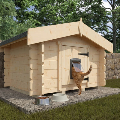 Cat Cabin 28mm with Weatherproof Design