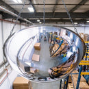 1150mm Diameter PMMA Half-Sphere Safety Dome Mirror