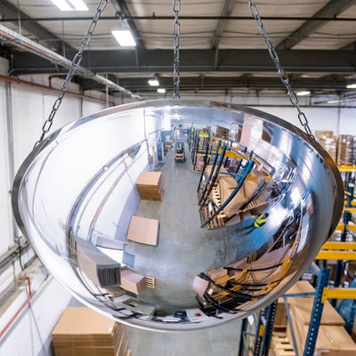1150mm Diameter PMMA Half-Sphere Safety Dome Mirror