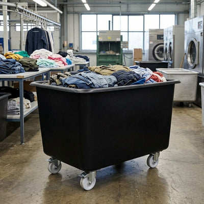 Recycled Polyethylene Tapered Truck, 320 Litre Capacity