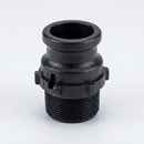 Polypropylene Cam Lever Adaptor 1¼" Male x 1½" BSP (view 2)