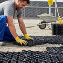 Dark Slate Gray Heavy Duty Ground Reinforcement Grids - 500mm x 500mm x 40mm (Pack of 4)