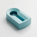Lid insert for indoor recycling bin – replaceable colour-coded aperture (view 2)