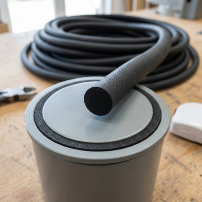 25mm Sponge Neoprene Cord - 25m Length