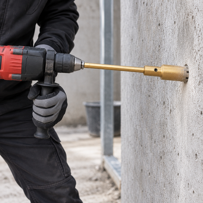 Dry Diamond Core 250mm Hex Chuck Extension