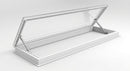 Polycarbonate Flat Roof AOV Access Hatch 750x2250mm (view 2)