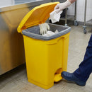 45-litre Polypropylene Step-on Pedal Bin