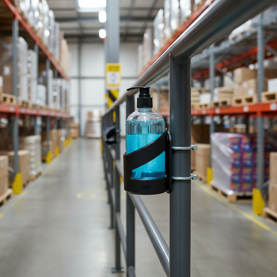 Premium Hand Sanitiser Dispenser Bracket - Easy Install & Durable Design
