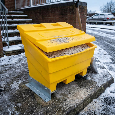 175 litre grit bin – 175 kg capacity, stackable