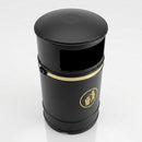 40 Litre Post Mountable Litter Bin Victorian Style Polyethylene (view 2)