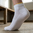 Low Cut Cotton Work Socks - 3 Pack - White