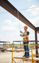 Lavender Professional Work Platform Restraint Kit with Fall Arrester