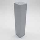 Three-Door PPE Storage Locker with Cam Lock and Galvanised Shelves (view 2)