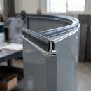 Steel-Reinforced Grip Edge Trim 14x9.5mm for 1-3mm Panels - 50m PVC