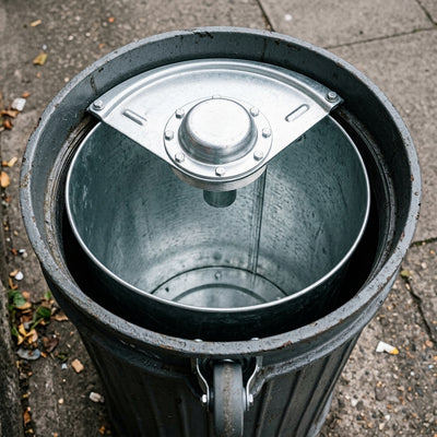 L32 Circular Galvanised Steel Bin Liner