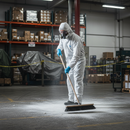 Dark Slate Gray Premium Disposable Coverall Microporous CE Type 5/6 Pack of 20 - White