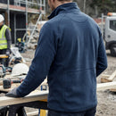 Navy Low-Shedding Half Zip Fleece Pullover