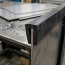 Square Rubber Edge Protector 7x10mm for 3mm Panels - 1m EPDM (view 2)