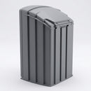 240 Litre Recycling Bin with Propeller Aperture – MDPE (view 2)