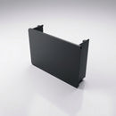 Aluminium Box Gutter Stop End 135 x 100mm — RAL 7021
