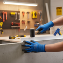 Dim Gray Premium White PVC Angle Profile 25 x 25 x 1.8mm x 2m for Edge Protection