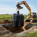 Light Gray 7000 Litre Premium Underground Water Tank - Heavy Duty Storage