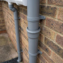 110mm Downpipe with Single Socket, 3m Length