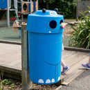 90 Litre Animal Face Hippo Polyethylene Litter Bin