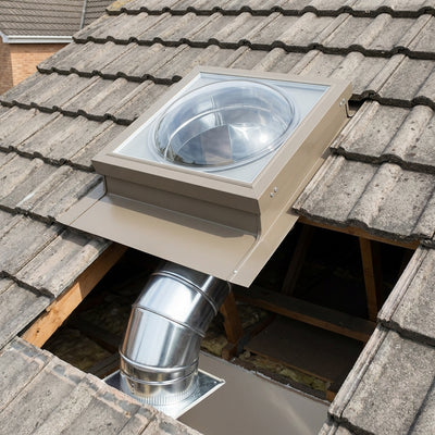 Sun Tunnel Rooflight Kit 550mm Rigid Tube