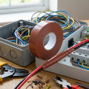 19mm Brown PVC Electrical Insulation Tape - 33m