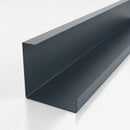 L Return Aluminium Fascia Board 30mm – 3m — RAL 7016