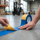 Forklift-Traffic Floor Lane Marking Tape - 75mm - Blue