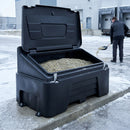 400 Litre Heavy-Duty Recycled Polyethylene Grit Bin, 14 cu ft