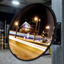 600mm diameter convex safety mirror with polymir optics