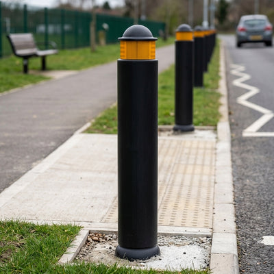75mm Traditional Polyethylene Bollard – DDA Compliant Verge Protection