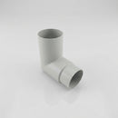 Flush Joint Aluminium Downpipe Bends 63mm Diameter — RAL 7035 / 92.5 Deg