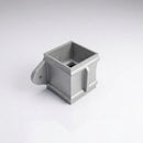 Traditional Downpipe Spare Socket Eared 72x72mm Aluminium — RAL 9006