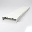 Aluminium Coping Length 3m - Secret Fix Powder Coated — RAL 9016