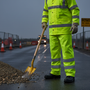 Dark Slate Gray Premium Hi-Visibility Lightweight Waterproof Suit - Saturn Yellow