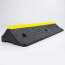 HGV Truck Wheel Stop – 1000 x 300 x 150mm Recycled PVC Black (view 2)